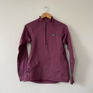 Patagonia Purple Quarter-Zip Pullover